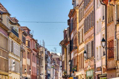                 Strasbourg, France - June 2022 : Historical center in sunny weather               