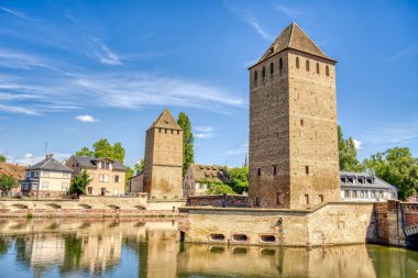                 Strasbourg, France - June 2022 : Historical center in sunny weather               