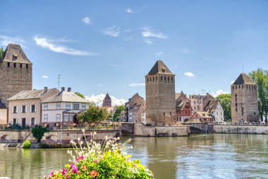                 Strasbourg, France - June 2022 : Historical center in sunny weather               