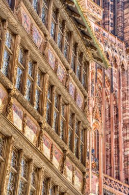 Strasbourg, France - June 2022 : Strasbourg Cathedral  in France 