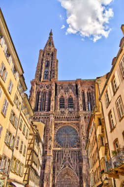Strasbourg, France - June 2022 : Strasbourg Cathedral  in France 