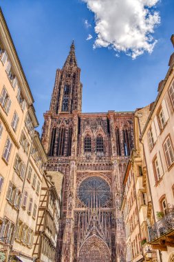 Strasbourg, France - June 2022 : Strasbourg Cathedral  in France 