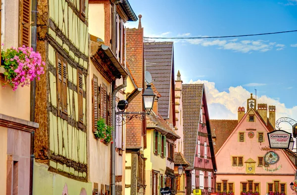 Turckheim France June 2022 Picturesque Village Sunny Weather — Stockfoto