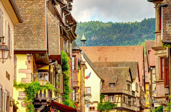 Turckheim France June 2022 Picturesque Village Sunny Weather — Stockfoto