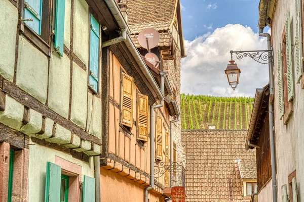 Turckheim France June 2022 Picturesque Village Sunny Weather — Zdjęcie stockowe