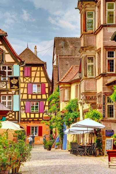 Turckheim France June 2022 Picturesque Village Sunny Weather — Fotografia de Stock