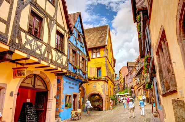 Turckheim France June 2022 Picturesque Village Sunny Weather — Fotografia de Stock