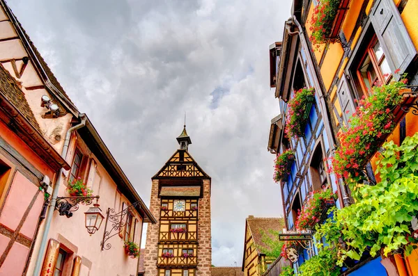 Turckheim France June 2022 Picturesque Village Sunny Weather — Fotografia de Stock