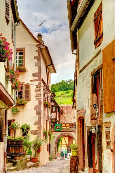 Turckheim France June 2022 Picturesque Village Sunny Weather — Stockfoto