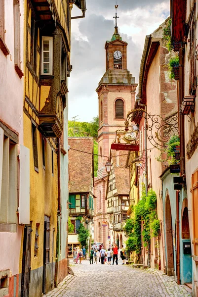 Turckheim France June 2022 Picturesque Village Sunny Weather — Fotografia de Stock