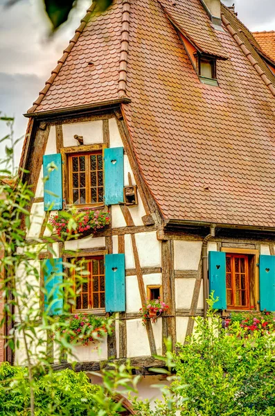 Turckheim France June 2022 Picturesque Village Sunny Weather — Fotografia de Stock