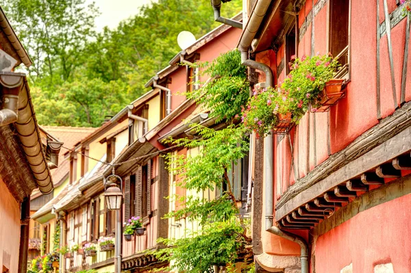 Kaysersberg France June 2022 Historical Center Cloudy Weather — Foto Stock