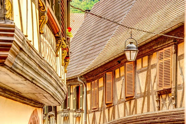 Kaysersberg France June 2022 Historical Center Cloudy Weather — Foto Stock