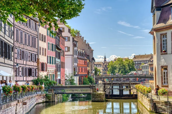 Strasbourg France June 2022 Historical Center Sunny Weather — Stockfoto