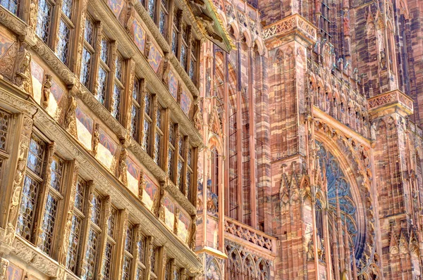 Strasbourg France June 2022 Strasbourg Cathedral France — Stockfoto