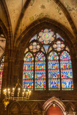 Strasbourg, France - June 2022 : Strasbourg Cathedral  in France 