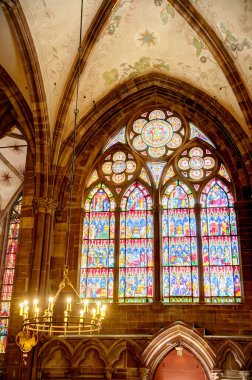 Strasbourg, France - June 2022 : Strasbourg Cathedral  in France 