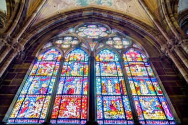 Strasbourg, France - June 2022 : Strasbourg Cathedral  in France 