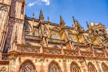 Strasbourg, France - June 2022 : Strasbourg Cathedral  in France 