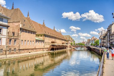                 Strasbourg, France - June 2022 : Historical center in sunny weather               