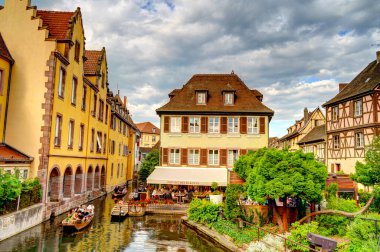                 Strasbourg, France - June 2022 : Historical center in sunny weather               