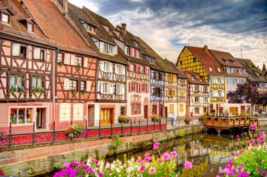                 Strasbourg, France - June 2022 : Historical center in sunny weather               