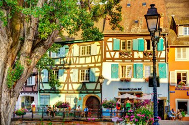                 Strasbourg, France - June 2022 : Historical center in sunny weather               