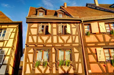                 Strasbourg, France - June 2022 : Historical center in sunny weather               