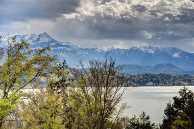 Worthersee Lake landscape, Austria