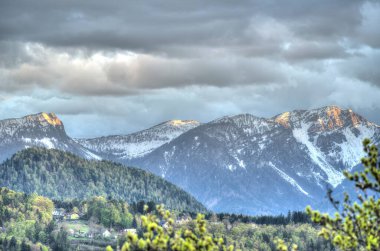 Worthersee Lake landscape, Austria