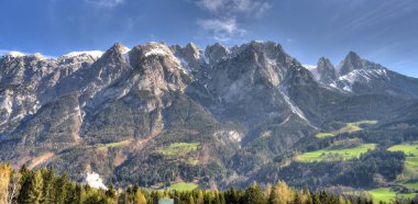 Austrian Alps, Dachstein range, HDR Image