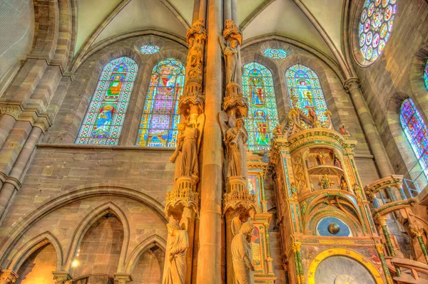 Strasbourg France June 2022 Strasbourg Cathedral France — Stockfoto