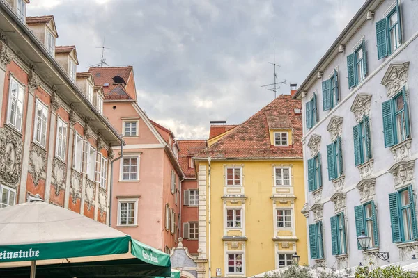 Graz Austria April 2022 Historical Center Springtime — Fotografia de Stock