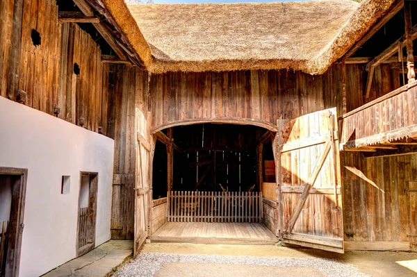 Graz Austria April 2022 Traditional Austrian Wooden Dwelling — 스톡 사진