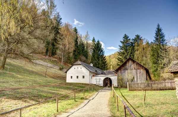 Graz Αυστρία Απρίλιος 2022 Παραδοσιακή Αυστριακή Ξύλινη Κατοικία — Φωτογραφία Αρχείου