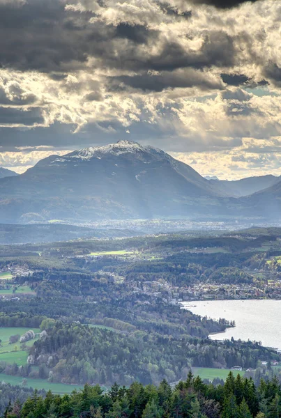 Worthersee Lake Landscape Austria —  Fotos de Stock