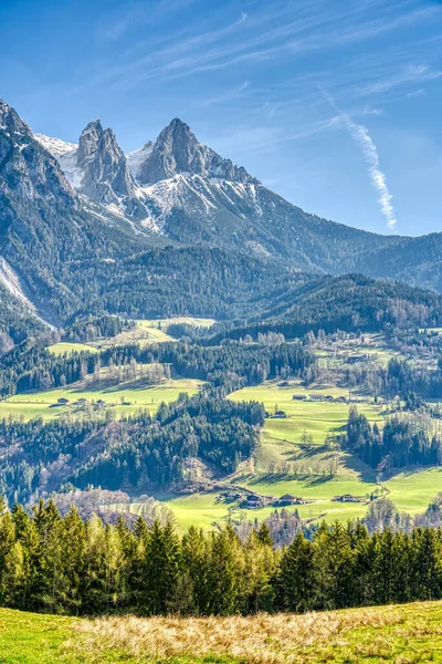 Austrian Alps Dachstein Range Hdr Image — Stockfoto