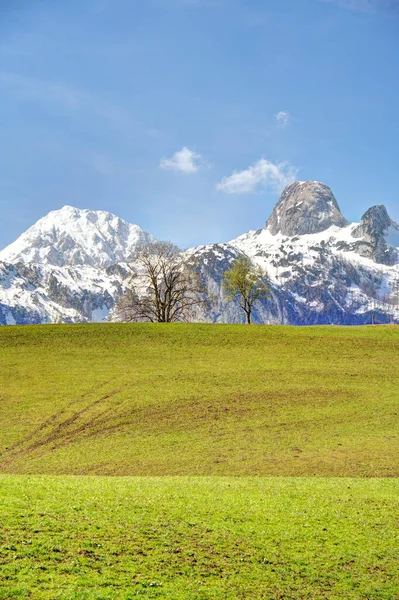 Austrian Alps Dachstein Range Hdr Image — Stok fotoğraf