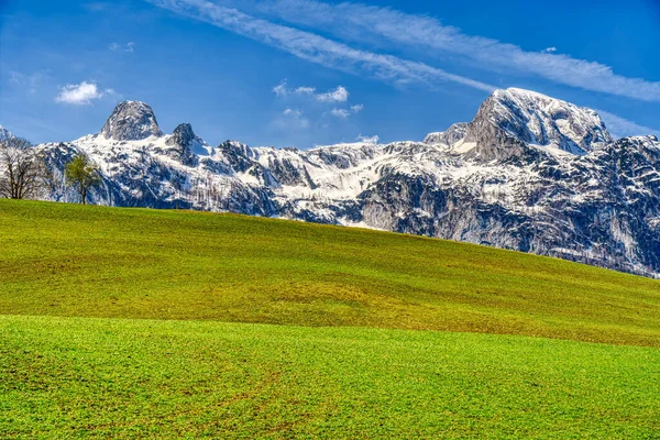 Austrian Alps Dachstein Range Hdr Image — 图库照片