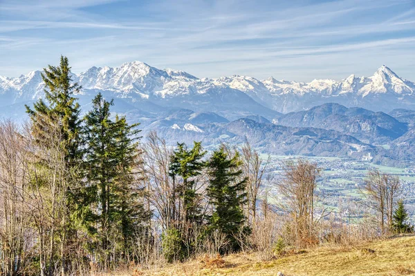 Salzburg Austria April 2022 Panorama Gaisbergspitze — Stock Photo, Image