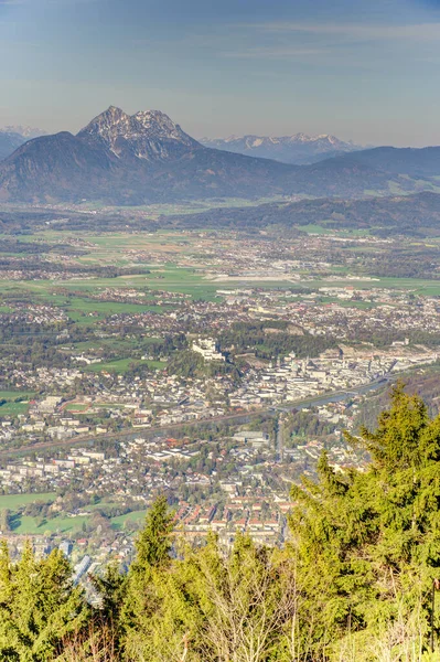 Salzburg Austria April 2022 Panorama Gaisbergspitze — Fotografia de Stock