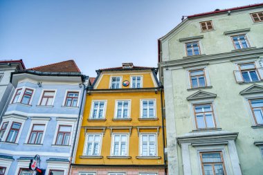 Graz, Austria : April 2022 : Historical center in springtime