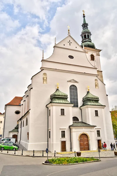 Krems Der Donau Austria April 2022 Historical Center Cloudy Weather — 图库照片