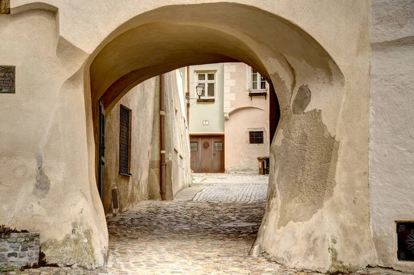 Krems Der Donau Austria April 2022 Historical Center Cloudy Weather — Photo