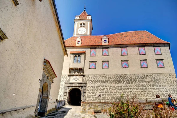 Riegersburg Austria April 2022 Historical Village Springtime — Fotografia de Stock