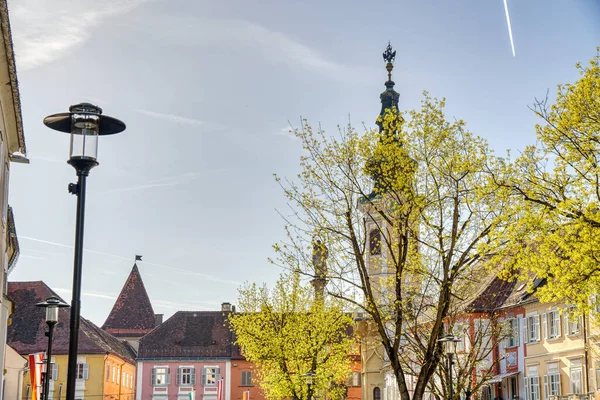 Bad Radkersburg Austria April 2022 Historical Center Sunny Weather — Photo