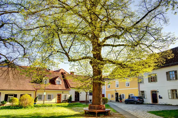 Бад Радкерсбург Австрия Апрель 2022 Года Исторический Центр Солнечную Погоду — стоковое фото