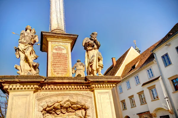 Bad Radkersburg Austria April 2022 Historical Center Sunny Weather — Foto de Stock