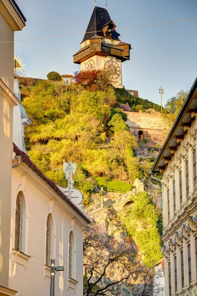 Graz Austria April 2022 Historical Center Springtime — Stock Fotó