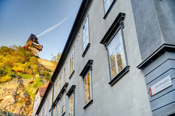 Graz Austria April 2022 Historical Center Springtime — Stockfoto